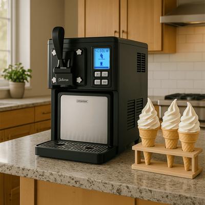 KitchenCook Deliciosa - 3-in-1 Ice Cream Maker - 1.5L - LCD Screen - 250W