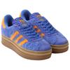 Adidas Originals Gazelle Bold Classic Comfortable Sneakers Women Sneakers Blue JS3906