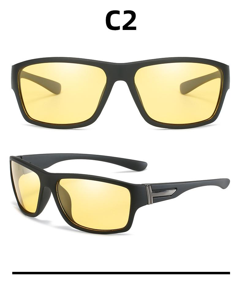 621 Polarisierte Sonnenbrille Winddichte Sandsport-Fahrradbrille, Sonnenbrille für den Außenbereich, Nachtsichtbrille zum Autofahren