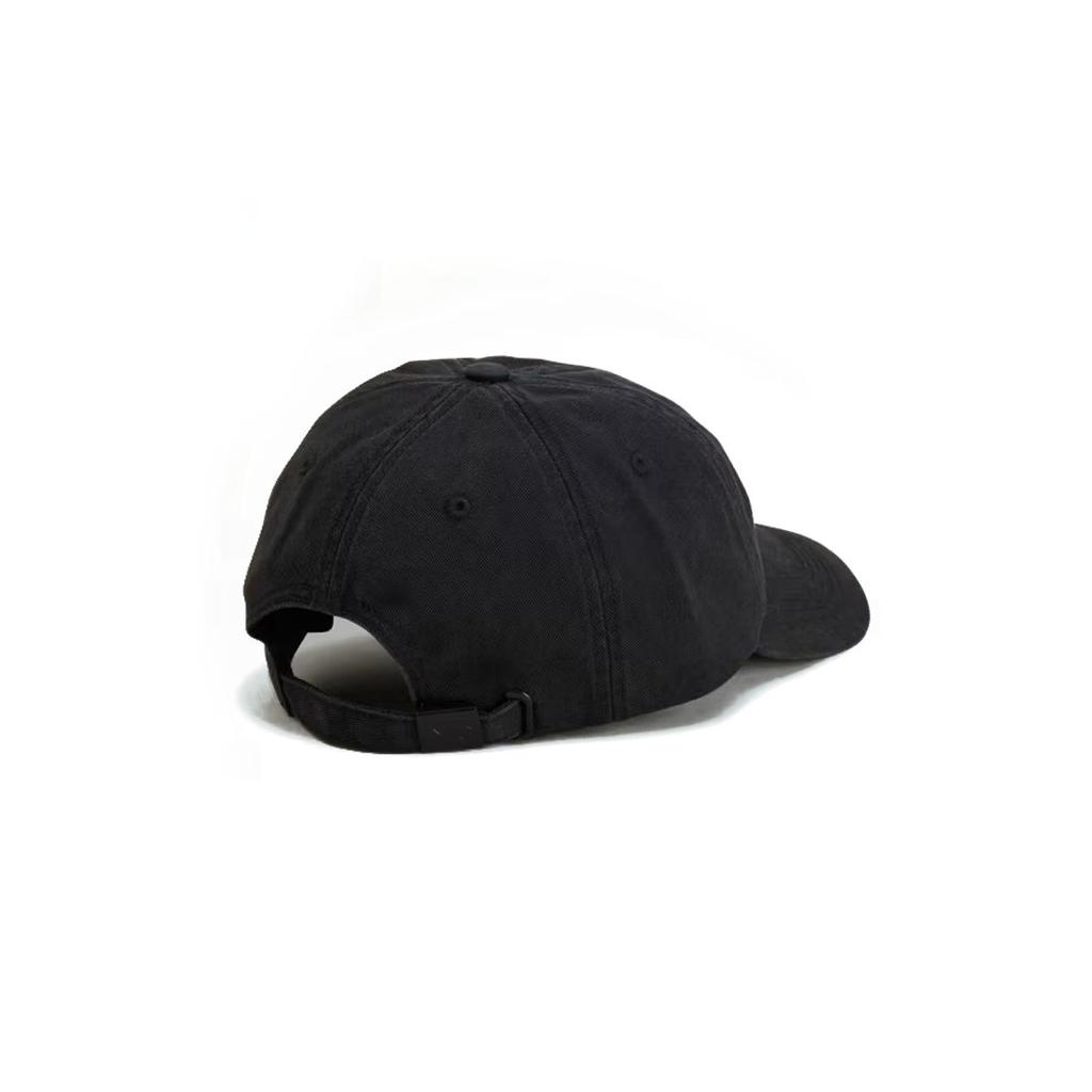 Y-3 Bawełniana Czapka Baseballowa z Logo Unisex Czapki Czarna IN2391