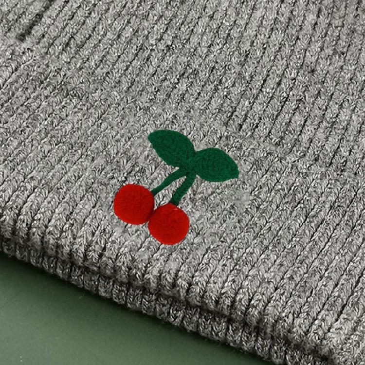 4Pcs Creative Handmade Cloth Cherry Keychain Brooch DIY Kit Friendly Craft Brooch Pin Accessories