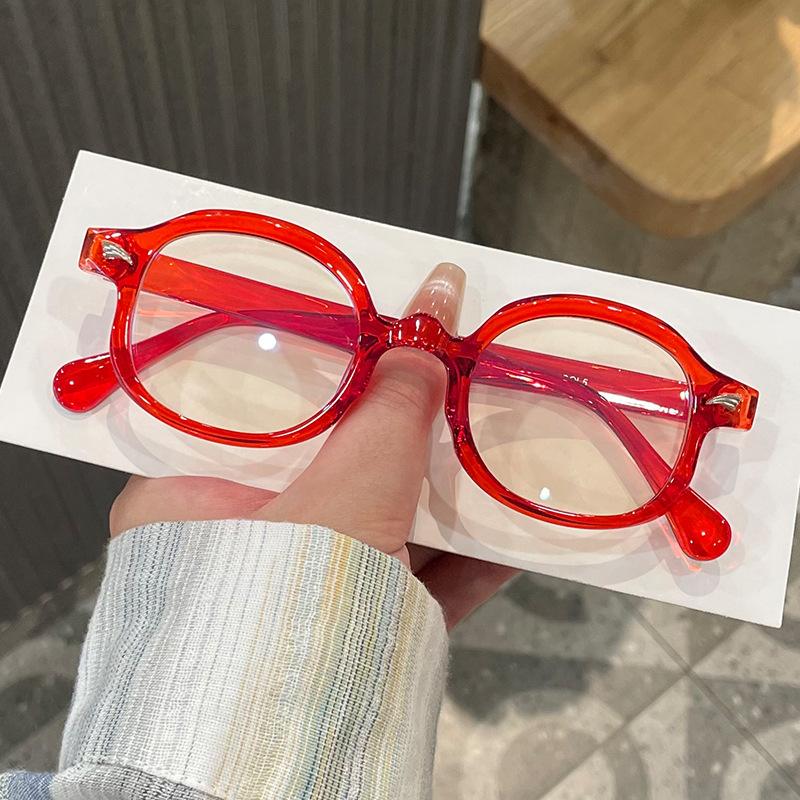 Round Rim Sunglasses Men Vintage Candy Color Outdoor Casual Shades Women New Retro Brand Design Cute Gradient Sun Glasses