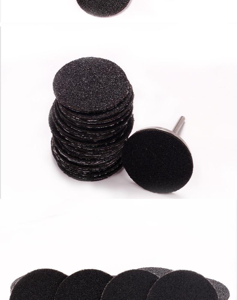 Set Electric de Pilire a Unghiilor: Foi abrazive pentru pedichiură și tifon exfoliant