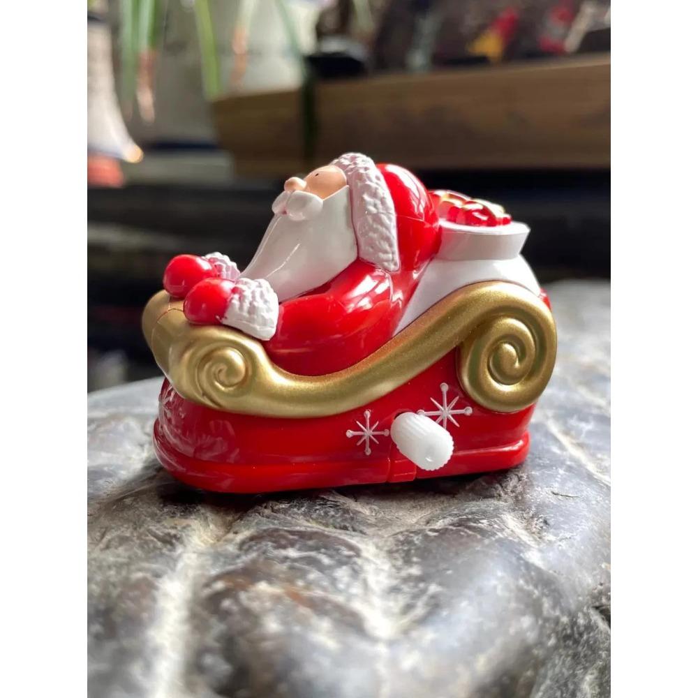 Gimbal Wheel Mini Clockwork Double Decker Bus Tractor Locomotive Track Car Beano Retro J.Perry Acrobatics Toys Figures