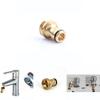 Versatile Gold Brass Hose Connector Perfect For Kitchen Tap And Various Watering Needs