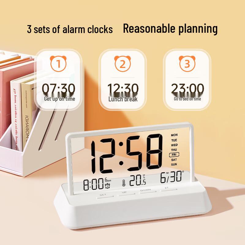 Smart Transparent Digital Alarm Clock