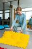 sensory mat Sun (stiff) 1 pc - bright red