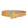 Style Pu Leather Belt With Starry Compass Buckle For Casual Youth Fashion