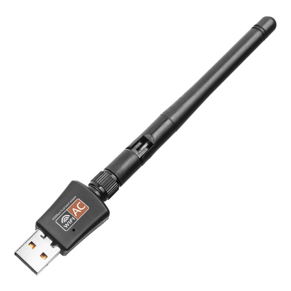 USB WiFi Adapter 600Mbps Dual Band Wireless Adapter Dongle 2.4/5.0GHz