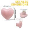 A25F- Drawer Pulls Heart Shaped For Girls Bedroom, 12 Pcs Cabinet Knobs Kids Furniture Decorative