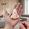 Creative Novelty Items Nose Pimple Popping Toy with Tweezers And Worm, Funny Stress Relief Prank Focus Concentration Toys Game for Party, Flexible TPR
