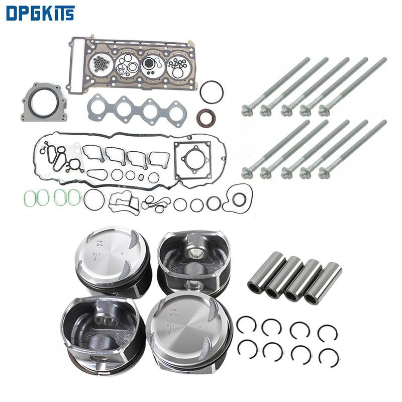 M271 Engine Overhaul Rebuild Kit Pistons & Rings Set For Mercedes-Benz W203 W204 W211 C200K W211 R171 A209 C209 CL203 1.8L