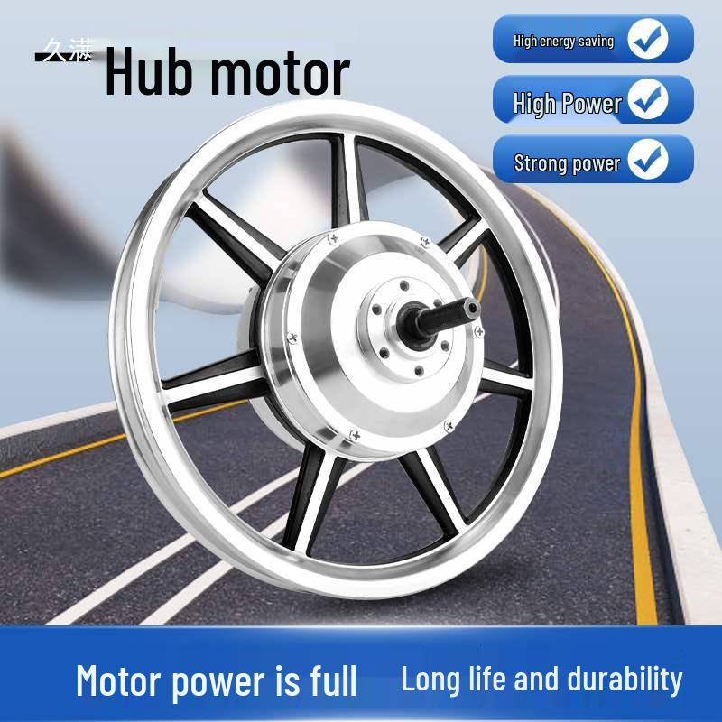 14-Inch Folding Electric Bicycle with 36V/48V 350W/400W/500W High-Speed Front and Rear Hub Motor