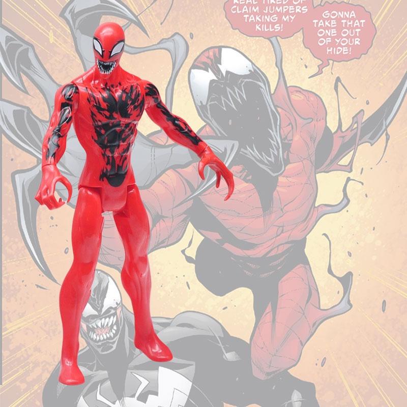 Marvel Venom Spider-man Massacre 12-inch Posable Action Figure Toy Gift