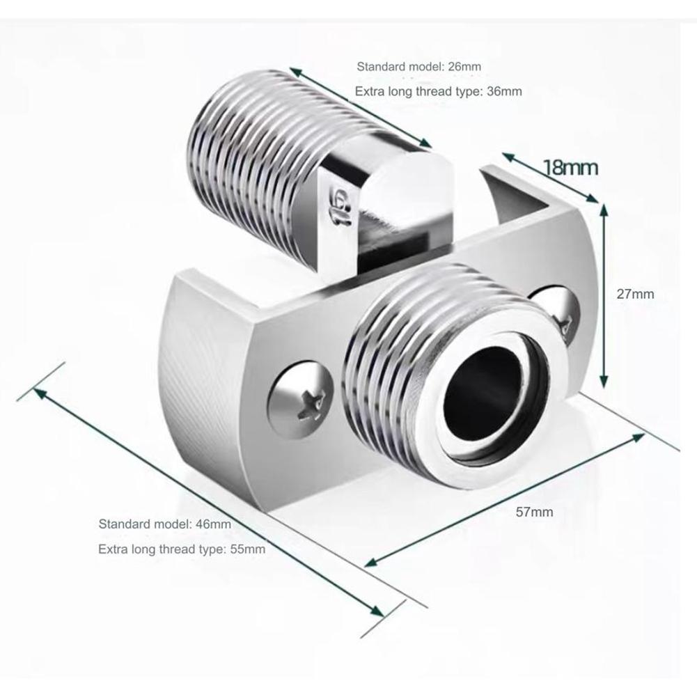 40Degree Adjustable Faucet Angled Curved Foot Eccentric Screw Corner Tap Adapter Shower Conversion Foot Corrector Accessories