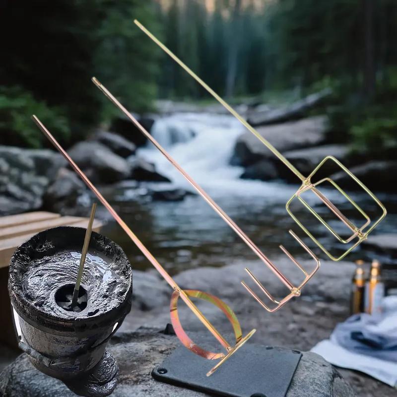 1Pcs Putty Powder Coating Paint Electric Mixer Rod Head Mixing Rod Mixer Drill Paint Stirring Rod Mortar Mixing Paddle