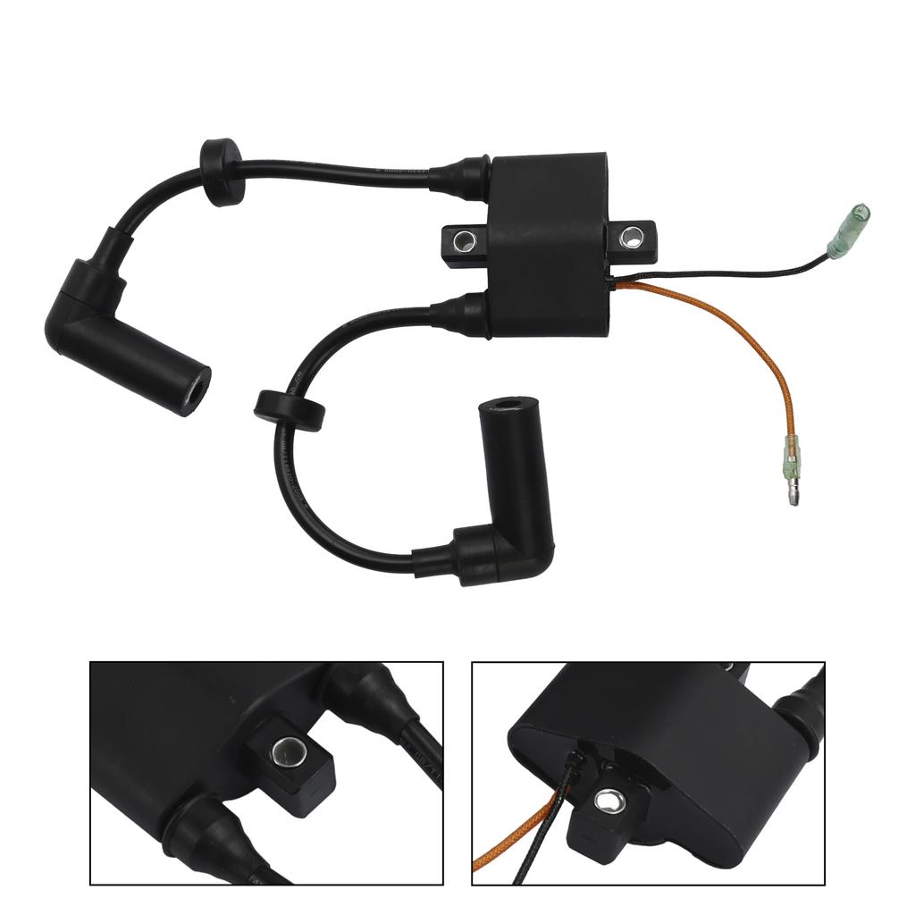 Ignition Coil Fit for Yamaha 9.9hp F9.9 F13.5Ahp F13.5A F15hp F15 25HP 66M-85570