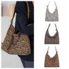 Messenger Bag Leopard Print Shoulder Bag Korean Style Women's Handbag Fashion Canvas Bag  Shopping
