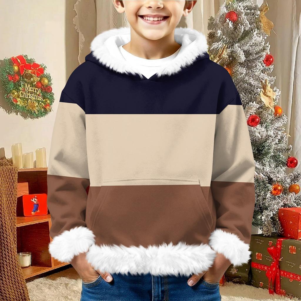 Children's Sweatshirt Girls Boys Long Sleeve Lightweight Casual Hoodie Loose Comfortable Sweatshirt