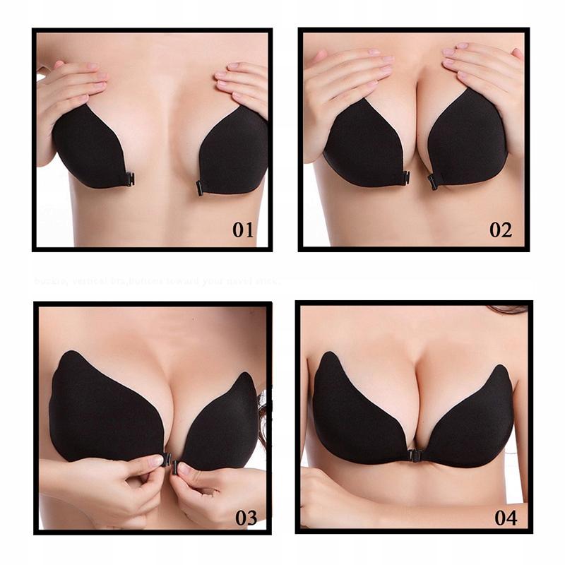 Self-Adhesive Silicone Push-Up Bra R. AND