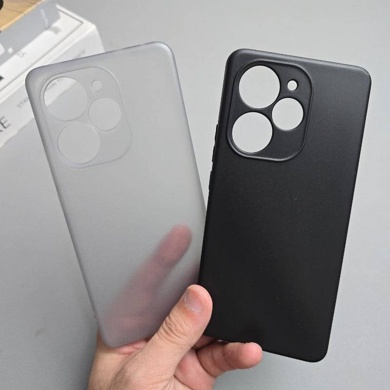 For Realme Neo 7 Turbo Case Fashion TPU Soft Silicone Matte Transparent Back Cover Simple Dustproof Shockproof Bumper