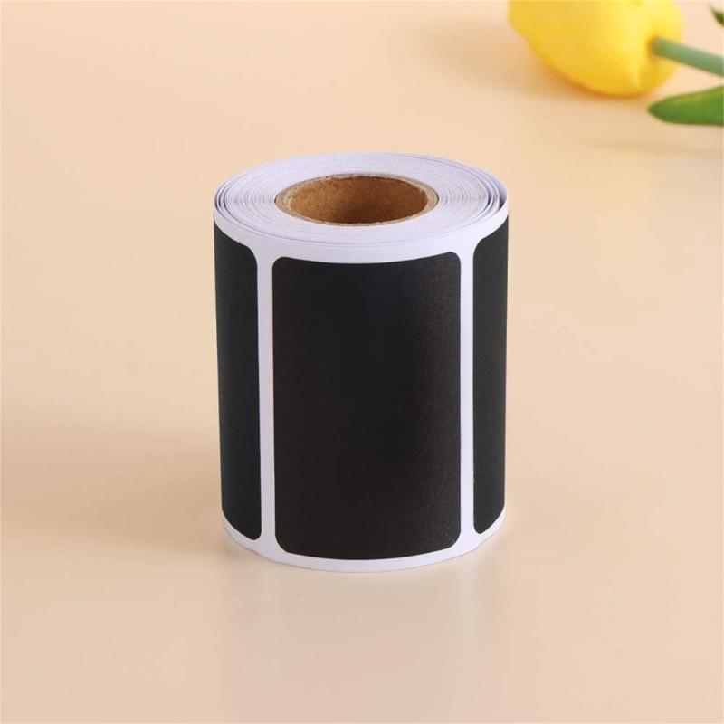 360/900Pcs Chalkboard Labels Removable Food Storage Jar Labels Reusable Blackboard Stickers for Kitchen Food Container