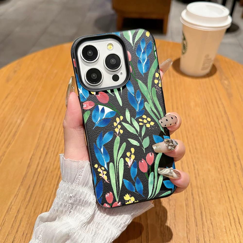 Magnolia Flower Phone Case For Iphone 17 17E 16E 11 Plus 12 Pro Max 15 13 16 14 Ultra Comfort Grip Shockproof Shell Coque