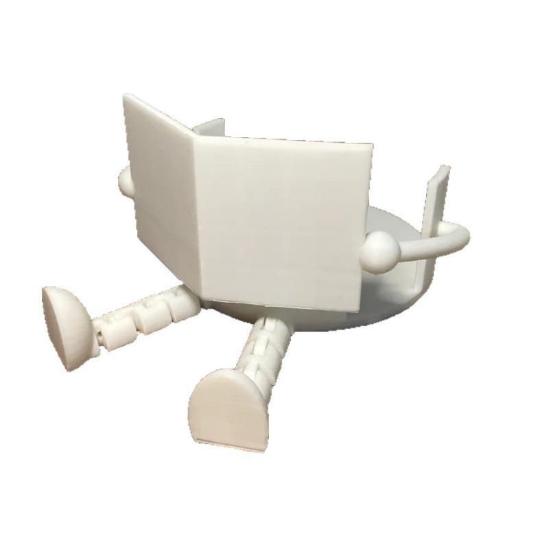 Toilet paper holder 3D printing reading partner roll paper holder decoration printing cross-border toy decoration