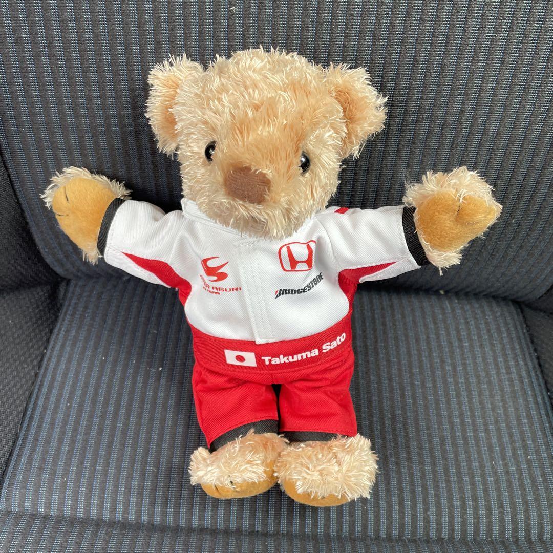 

[USED] Teddy Bear Super Aguri Takuma Sato