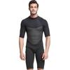SBART Men's 2MM Short Sleeve One-Piece Wetsuit