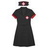 Verkleedkleding Kostuum Outfit Rollenspel Uniform Set voor Carnaval Halloween Verpleegster Cosplay Kostuum