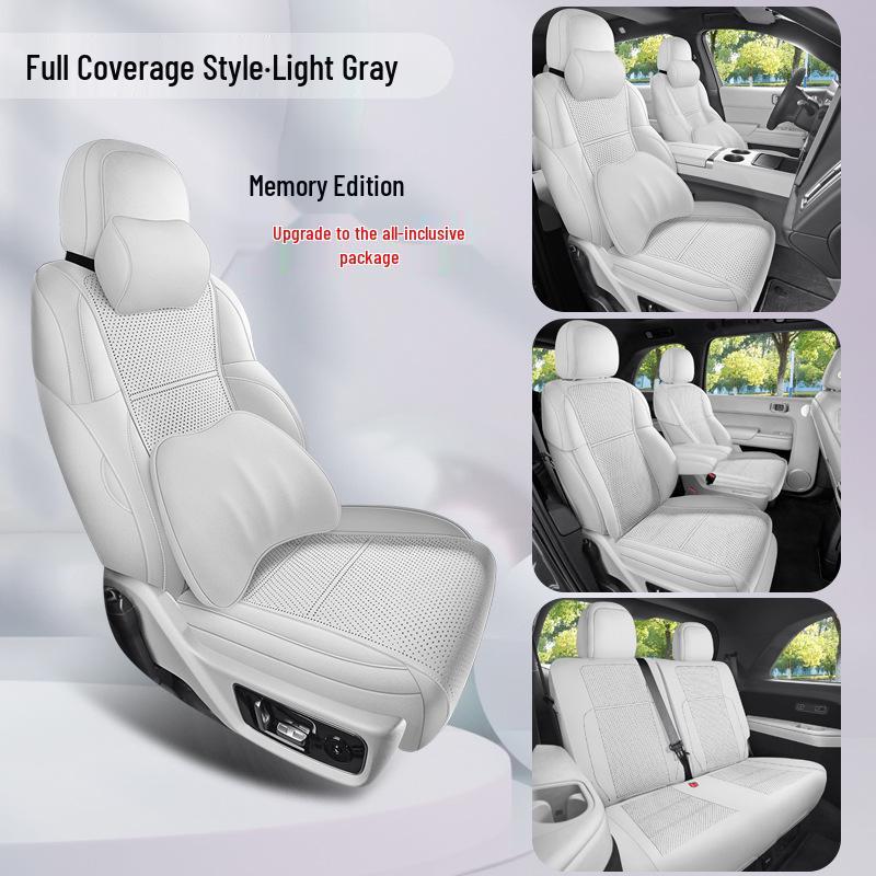 Ideal i8 Suede Saddle Pads: Custom-fit for Six-Seat, Fully Enclosed, Perforated, Breathable Car Seats.