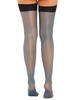 Glossy Thigh-High Socks for Women: Sheer Thin Stretchy Stockings Costume Accessories for Dance Performance
