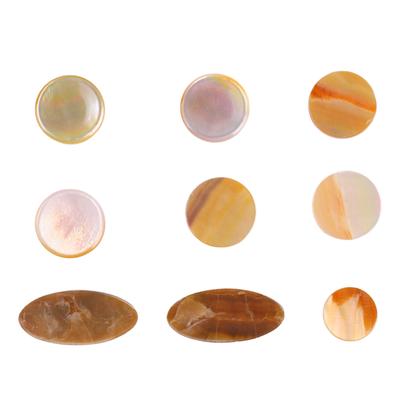 9 STÜCKE Saxophon Fingerpolster Saxophon Klappenschlüsselknöpfe Musikinstrument Zubehör Mehrere Größen C355