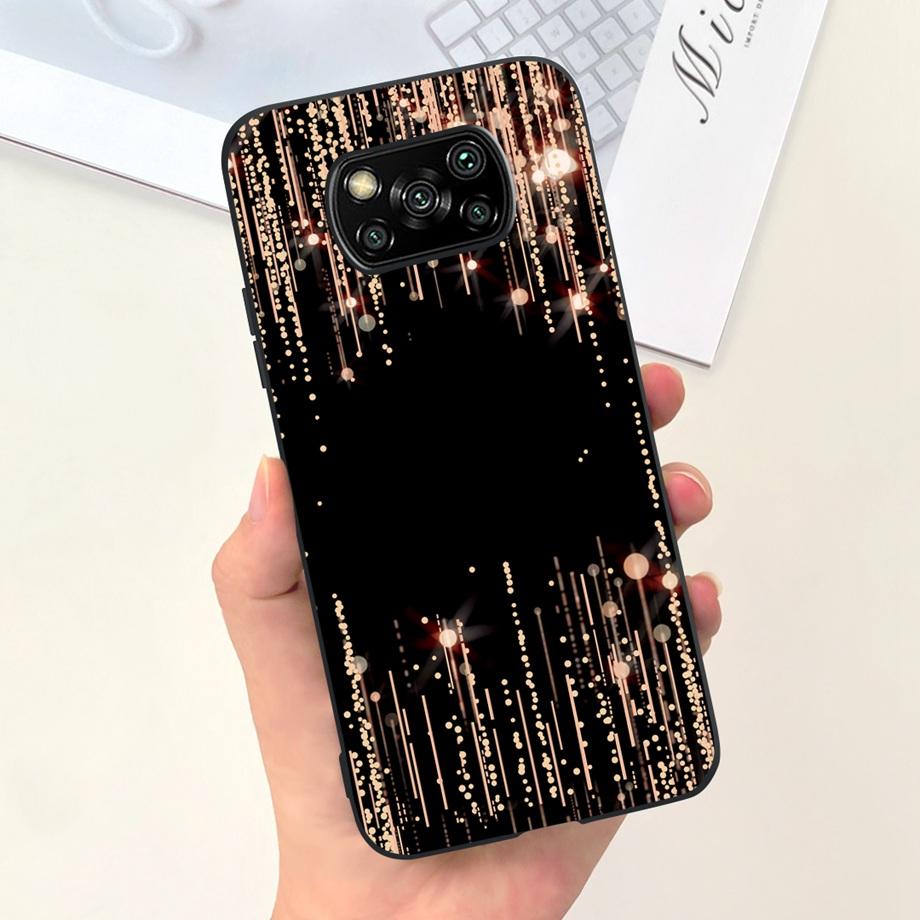 Pro Xiaomi Poco X3 Pro Pouzdro Poco X3 NFC Kryt Květina Roztomilý Kočka Malba Nárazník Skořápka Na PocoX3 X3Pro x3nfc Měkký Luxusní Silikon