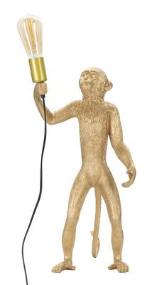 Tischleuchte Affe Gold Cm Ø 26X34X55
