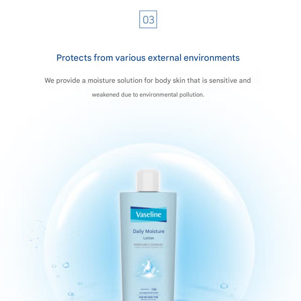 Vaseline Daily Moisture Lotion 180ml