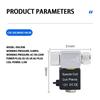 A74E-Electric Magnetic Valve Aquarium Solenoid Valve Regulator 110V Low Temperature Aquarium Fish Tank US 12V US Plug