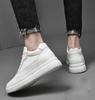 2024 Men's 10CM Height Increasing White Casual Skate Sports Shoes