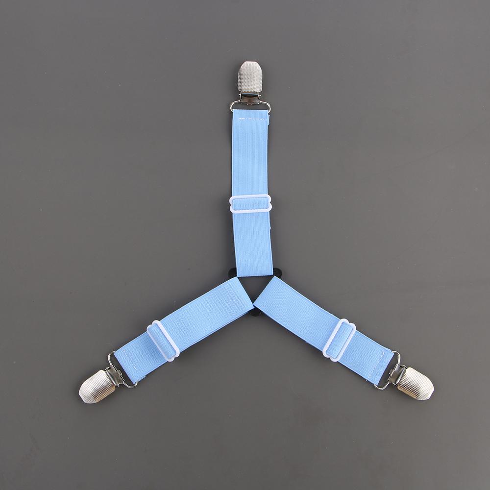 Living Grippers Suspenders Non-slip Straps Elastic Belt Fastener Bed Sheets Buckle Mattress Clip