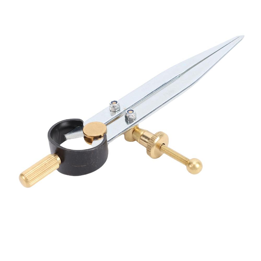 Lockable Design Wing Divider Caliper Brass Fulcrum Spring Joint Caliper Metalworking Use