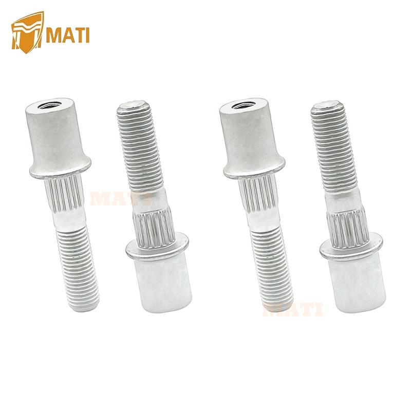 MATI Front/Rear Wheel Studs for Can Am Outlander Renegade 450 500 570 650 800 850 1000 2012- 250300642 250300643  250300048