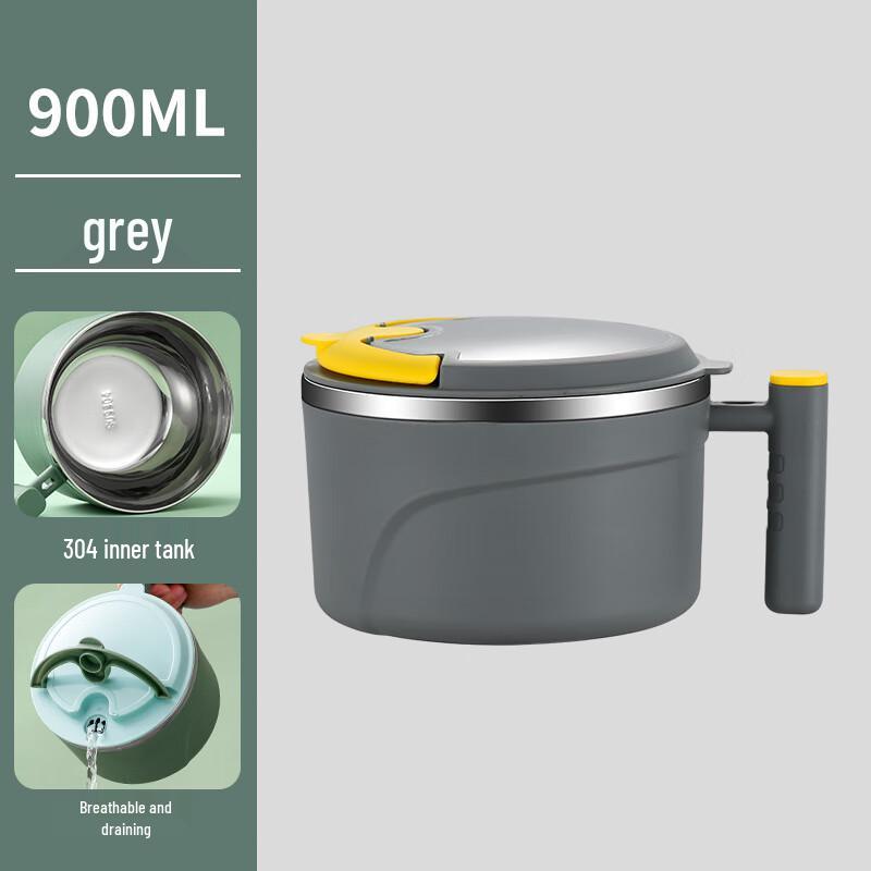 304 Food-Grade Stainless Steel Instant Noodle Bowl