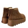 Suede Platform Women Snow Ankle Boots Designer Short Plush Mid Heels Cotton Shoes 2025 Trend Winter Warm Casual Botas De Mujer