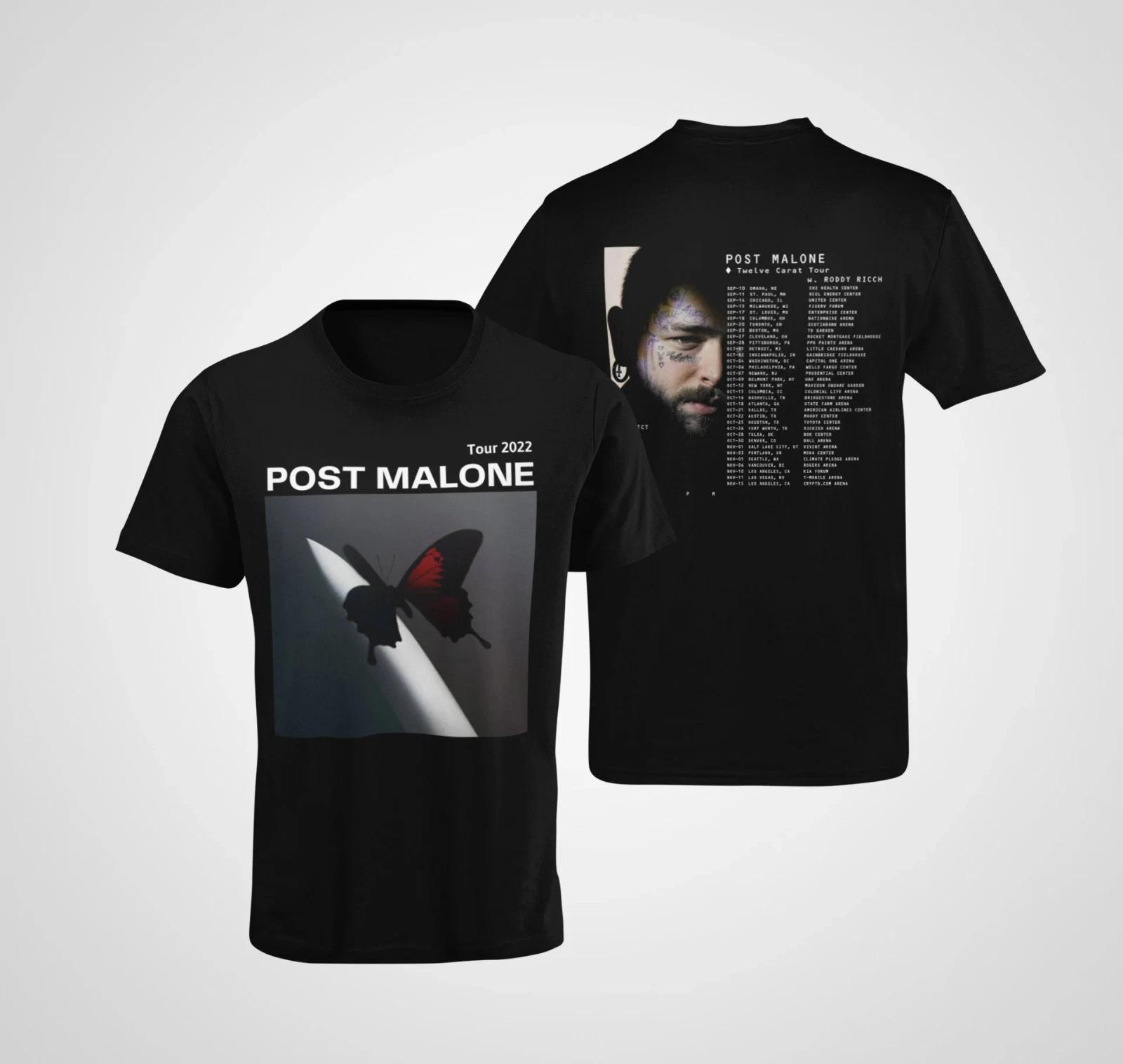 Post Malone Tour 2022 Double sided shirt S
