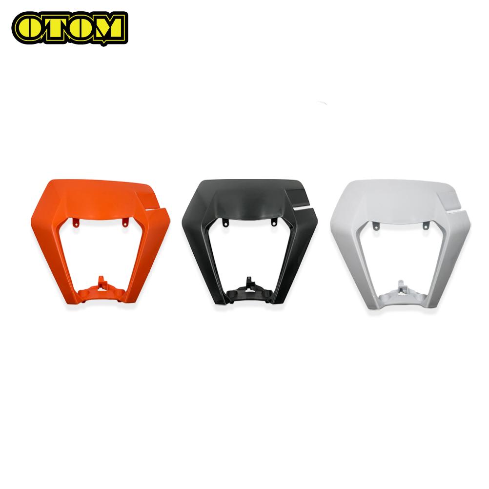 For KTM Motorcycle Headlight Housing Cover Front Head Light Protection Shell Headlamp Guard EXC EXCF XCW XCFW 2017-2023 Pit Bike