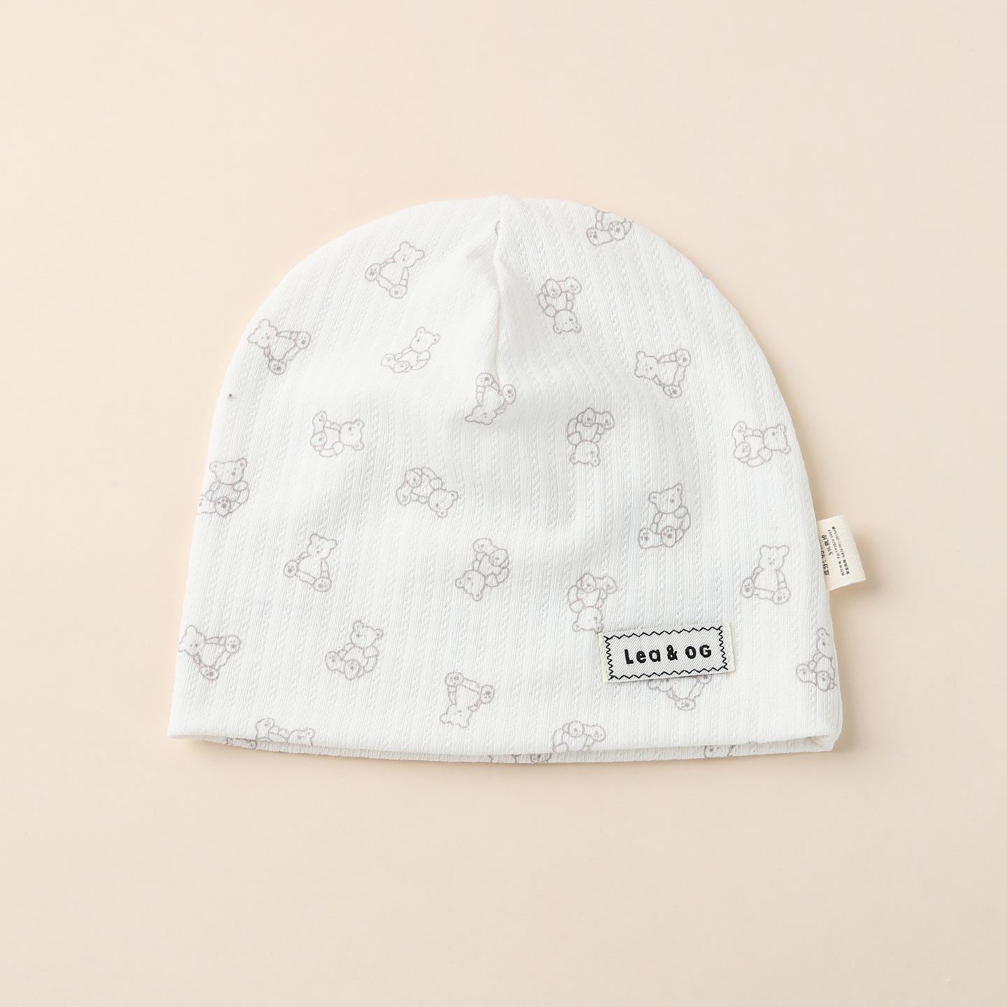 Newborn Pullover Hat for 0-3 Months – Spring/Autumn Fontanelle Protection 5-18 Months Large Stretch