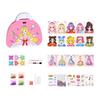 New Special Painting   Princess Book Makeup Craft Kits Foil Art Books Set Play Paper  DIY Paper Makeup Activity Art Craft Kits For Girls