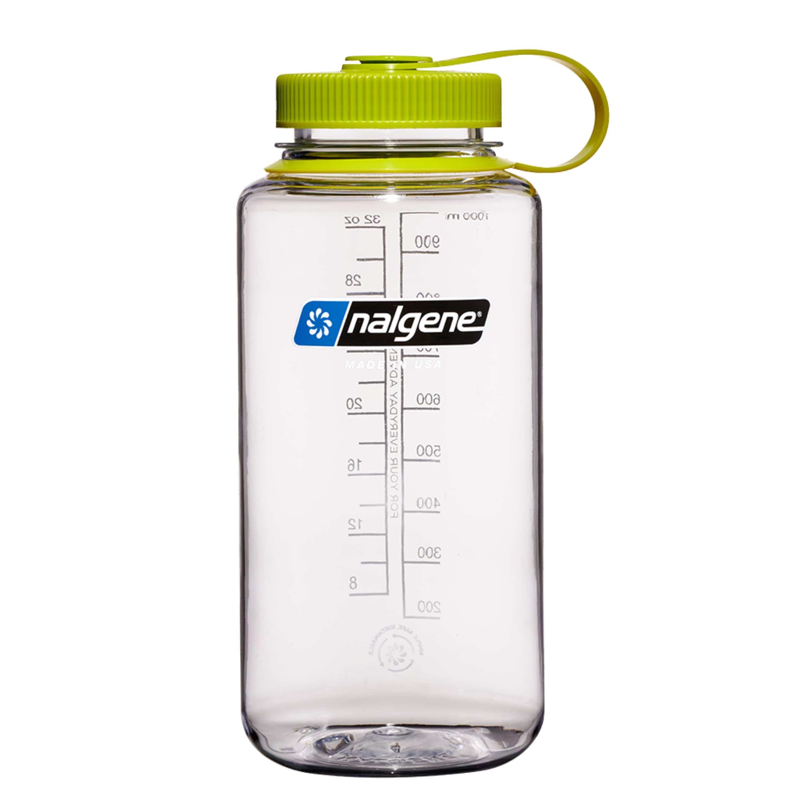 Nalgene Широкое горло 1,0 л Tritan Renew Прозрачный