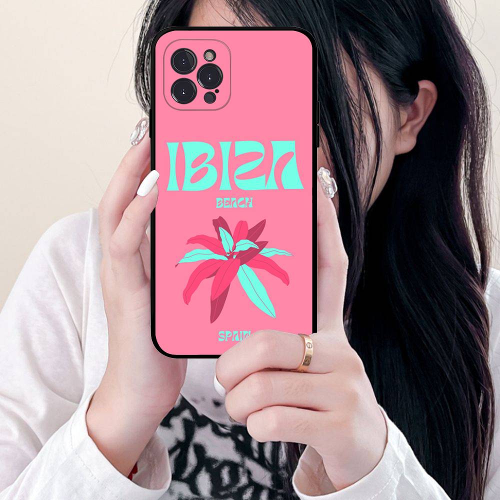 

Bali Ibiza Capri Bondi Palm For Iphone 17 16 15 14 11 12 13 Pro Max Plus Case Cute Art Phone Cover iPhone 13